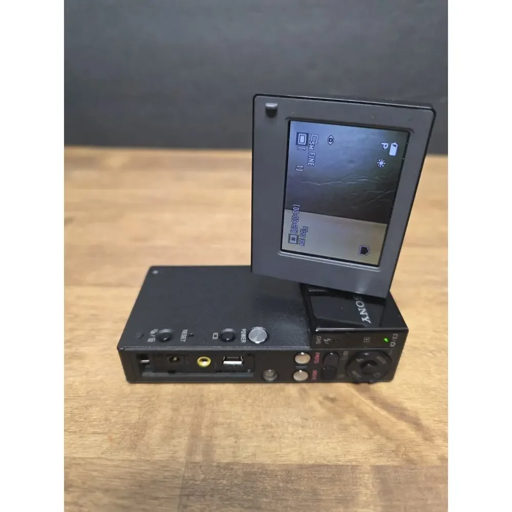 Rare Sony Net-Sharing Cam NSC-GC1 Black Camera - TESTED & WORKING!